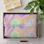 Papier Mousseline Tie Dye Swirl Pastel Super (Cadeau)