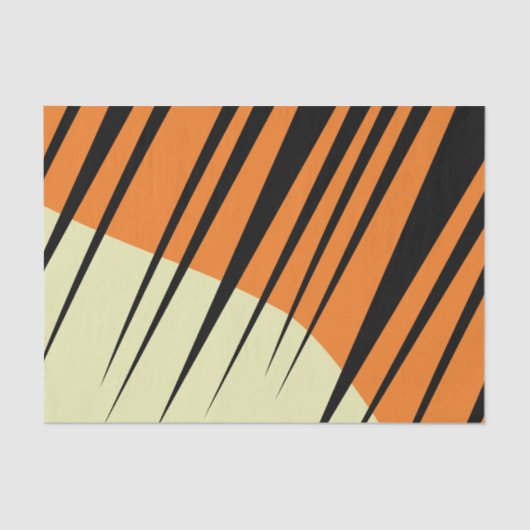 Papier Mousseline Tiger Anniversaire de enfant Party (Recto)