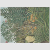 Papier Mousseline Tiger Buffalo 2 Jungle Feuille Ephémère Découpage (Recto)