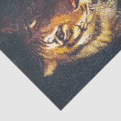 Papier Mousseline Tiger's Head peinture par Abbott Handerson Thayer (Détail)