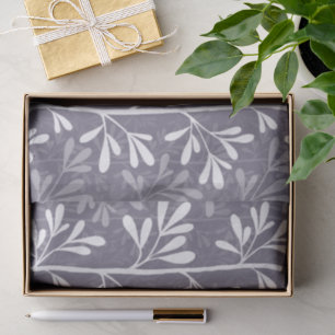 Papier Mousseline Tiges de jardin Zen Profondes Silhouette botanique