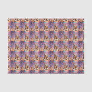Papier Mousseline Tigre d'anniversaire