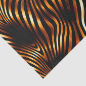 Papier Mousseline Tigre de feu (Détail)