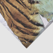 Papier Mousseline Tigre de Sibérie (Détail)