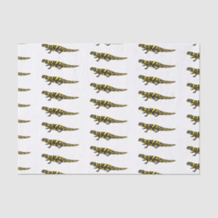 Papier Mousseline Tigre salamandre