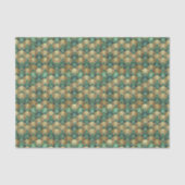 Papier Mousseline Tiled Art Deco pattern  (Recto)