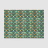 Papier Mousseline Tiled Art Deco pattern  (Recto)