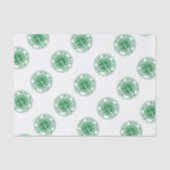 Papier Mousseline Timbre irlandais shamrock (Recto)