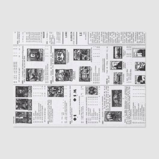 Papier Mousseline Timbre Postal Ancien (Recto)