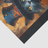 Papier Mousseline Timothy le chat (Détail)