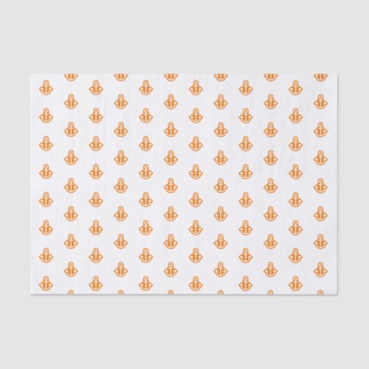 Papier Mousseline Tiny Anchors Tissue Paper (Recto)