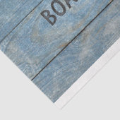 Papier Mousseline Tipsey Canoe Lodge Decoupage Tissus Paper (Détail)