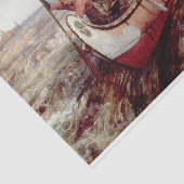 Papier Mousseline Tirer sur les rapides par Frances Anne Hopkins (Détail)