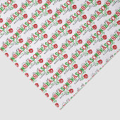 Papier Mousseline Tis Season Fa La La Tissue Paper (Détail)