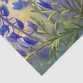 Papier Mousseline Tissu cadeau du Texas Bluebonnet (Détail)