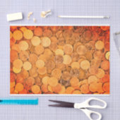 Papier Mousseline Tissu cadeau pièces Euro (Artisanat)