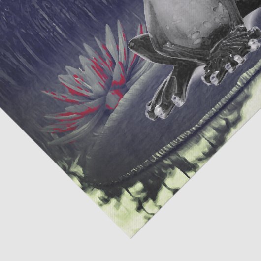 Papier Mousseline Tissu cadeau Prince Frog (Détail)