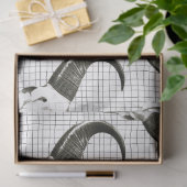 Papier Mousseline Tissu crânien pour le découpage (Cadeau)