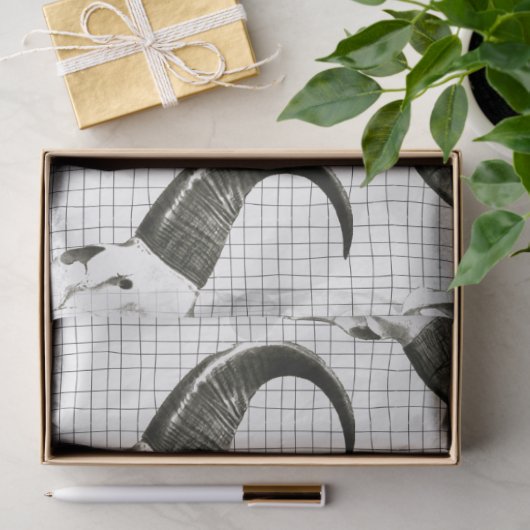 Papier Mousseline Tissu crânien pour le découpage (Cadeau)