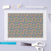 Papier Mousseline Tissu de camouflage de Losenge (Artisanat)