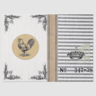 Papier Mousseline Tissu de coutil Pape de poulet de jute