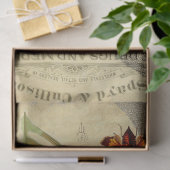 Papier Mousseline Tissu de Decoupage d'apothicaire (Cadeau)