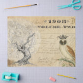 Papier Mousseline Tissu de Decoupage d'arbre de lune (Artisanat)