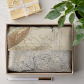 Papier Mousseline Tissu de Decoupage d'arbre de lune (Cadeau)