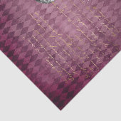 Papier Mousseline Tissu de découpage de chouette et de couronne (Détail)