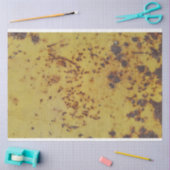 Papier Mousseline Tissu de découpage de la texture de rouille jaune (Artisanat)