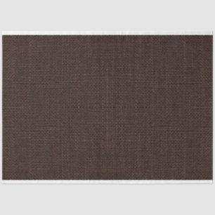 Papier Mousseline Tissu de découpage de texture de Burlap Brown fonc