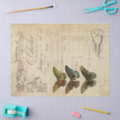 Papier Mousseline Tissu de Decoupage d'éphémères (Artisanat)