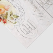 Papier Mousseline tissu de Decoupage d'éphémères de papillon (Détail)