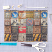 Papier Mousseline Tissu de découpage industriel pour collage et arti (Artisanat)