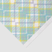 Papier Mousseline Tissu de découpage Pastel Plaid (Détail)