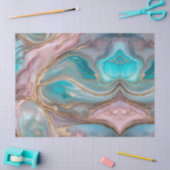 Papier Mousseline Tissu de découpage rose en aluminium (Artisanat)