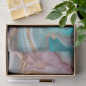 Papier Mousseline Tissu de découpage rose en aluminium (Cadeau)