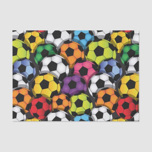 Papier Mousseline Tissu de football (Recto)