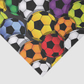 Papier Mousseline Tissu de football (Détail)