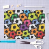 Papier Mousseline Tissu de football (Artisanat)