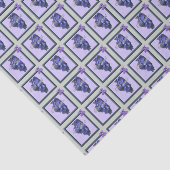 Papier Mousseline Tissu de recouvrement - ILLINOIS - Icône encadrée (Détail)