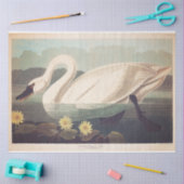 Papier Mousseline Tissu de Swan ou papier de découpage (Artisanat)