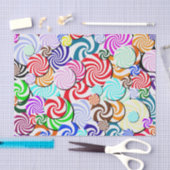 Papier Mousseline Tissu d'enveloppement - Collage de bonbons (Artisanat)