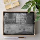 Papier Mousseline Tissu du collage de Raven (Cadeau)