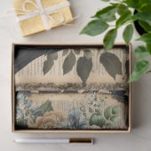 Papier Mousseline Tissu du corbeau (Cadeau)