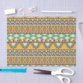 Papier Mousseline Tissu du parti motif tribal aztèque (Artisanat)