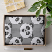 Papier Mousseline Tissu mignon de panda (Cadeau)