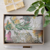 Papier Mousseline Tissu Papier à papillon Tournesol (Cadeau)