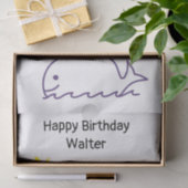 Papier Mousseline Tissu Papier baleine Sun Fish Rainbow (Cadeau)