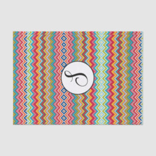 Papier Mousseline Tissu papier Chevron